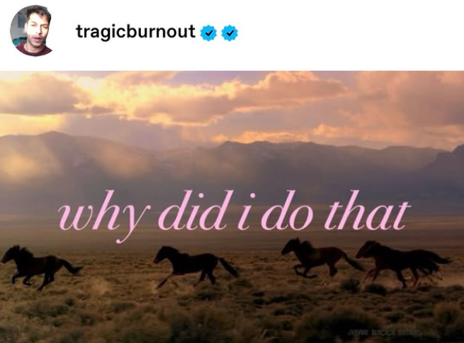 tragicburnout ✶✶ why did i do that