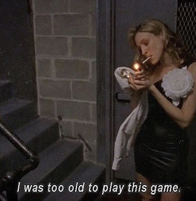 I was too old to play this game.