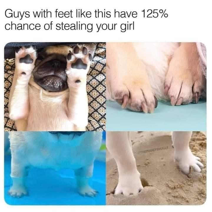 Guys with feet like this have 125% chance of stealing your girl THEPIGGYSMALLS