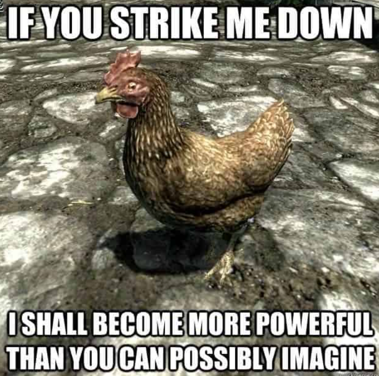 IF YOU STRIKE ME DOWN ISHALL BECOME MORE POWERFUL THAN YOU CAN POSSIBLY IMAGINE