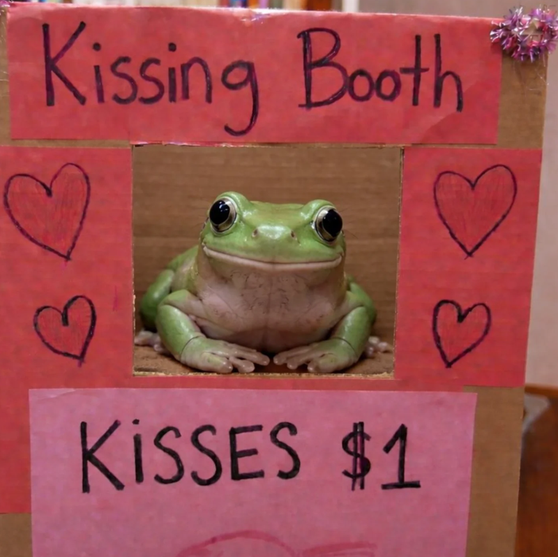 B Kissing Booth KISSES $1