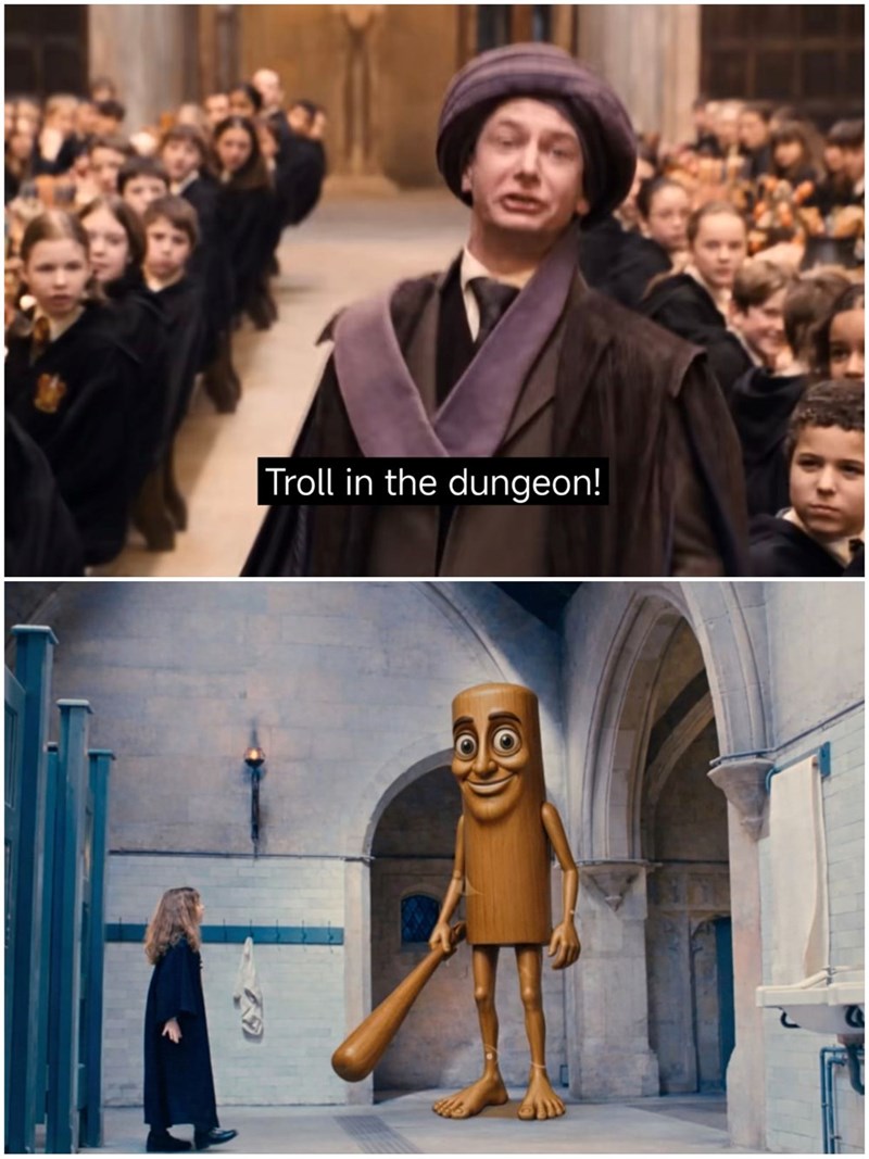 Troll in the dungeon!