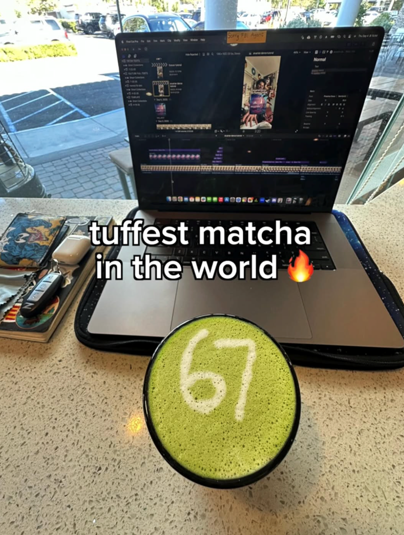 Sorry FBI Agent SOGHOMOPARSON tuffest matcha in the world 67 SATOANOSSOS Normal