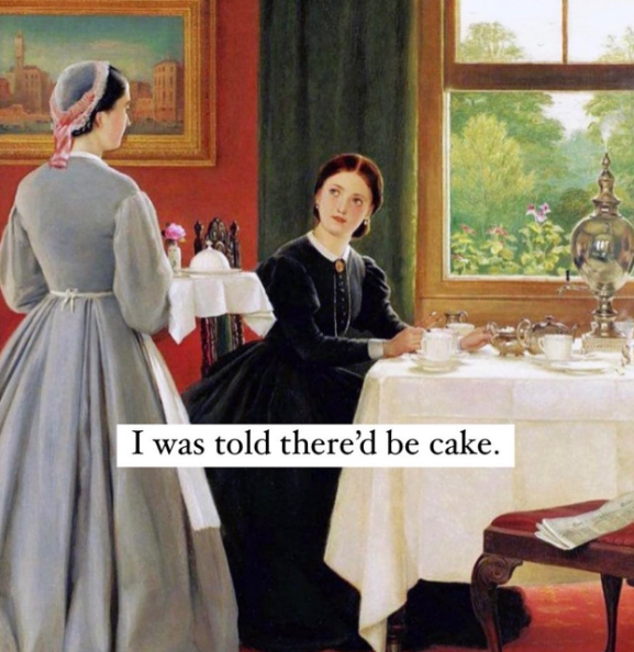 I was told there'd be cake.