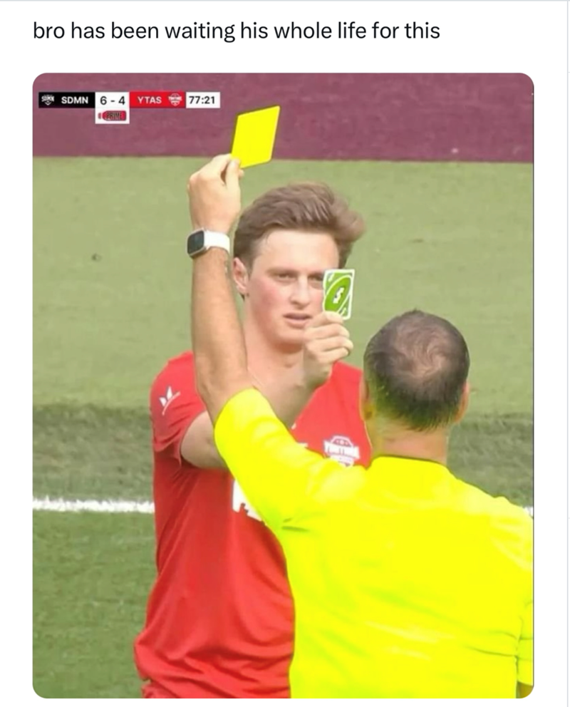 bro has been waiting his whole life for this SDMN 6-4 YTAS PRIME 77:21