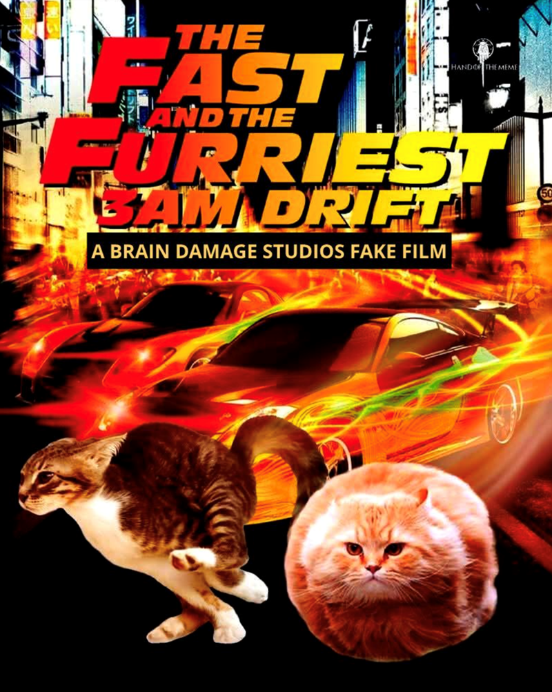 ワイ THE FAST AND THE HAND OF THE MEME FURRIEST SAM DRIFT A BRAIN DAMAGE STUDIOS FAKE FILM 150