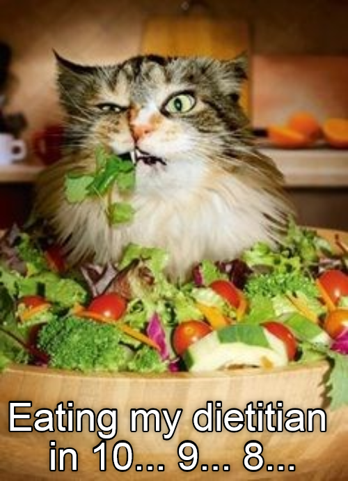 Eating my dietitian in 10... 9... 8...