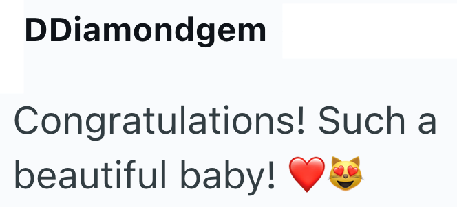 DDiamondgem Congratulations! Such a beautiful baby!