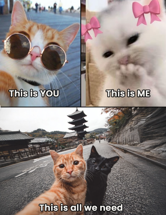 This is YOU This is ME This is all we need