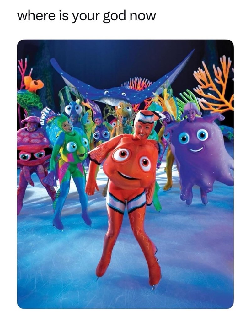 where is your god now