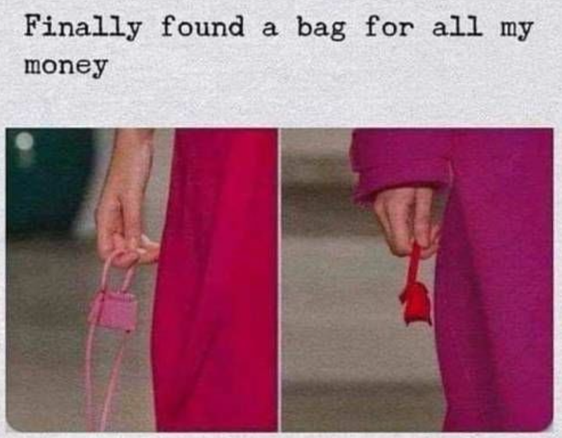 Finally found a bag for all my money