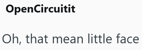 OpenCircuitit Oh, that mean little face