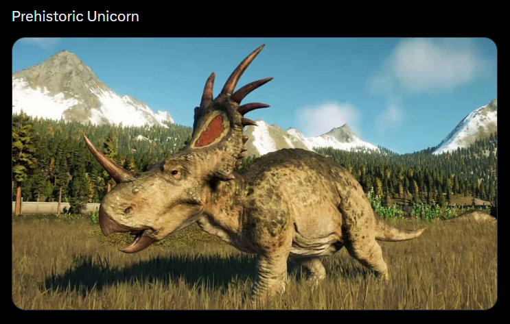 Prehistoric Unicorn