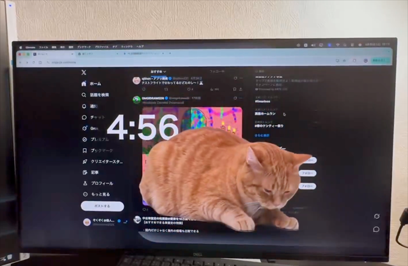 ファイル ブックマーク プロファイル タブ ウィンドウ ヘルプ X ホーム Q 話題を検索 おすすめ フォロール othon-7741283 テストフライトでおわってるけどたのしー! 10 13 ♡ LIME 口 OMGIDRAWEDRO ○ チャット ♂ Grck プレミアム 4:56 Q ブックマーク クリエイタースター & プロフィール ○ もっと見る ポストする 10 ぞくぞく [おすすめできる 国内だけじゃなくできる #marines ホームラン DRAILST ケンティー さら フォロー DQ