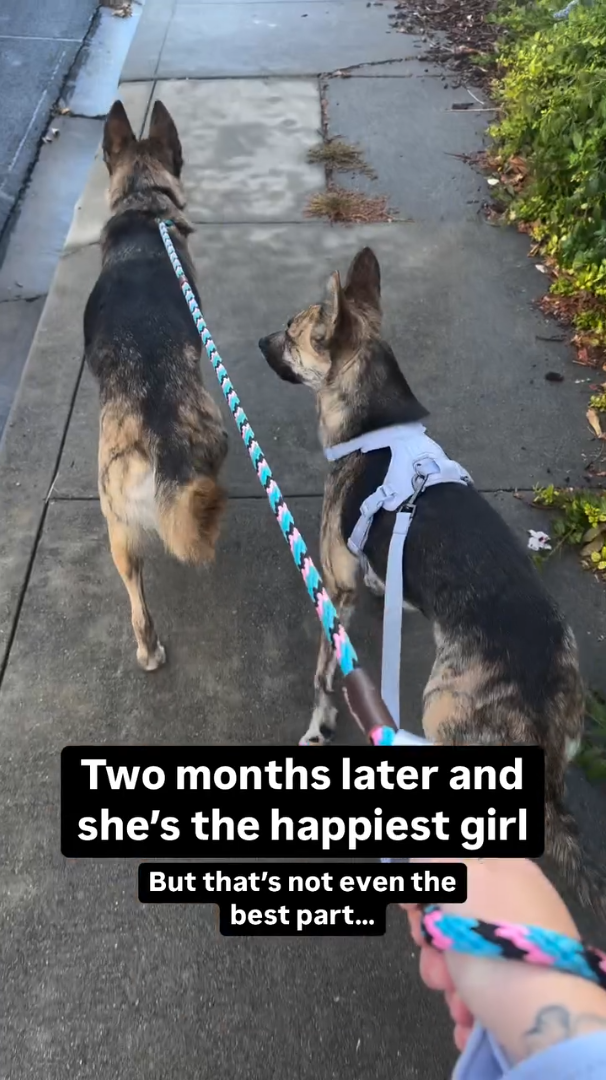 Two months later and she's the happiest girl But that's not even the best part...