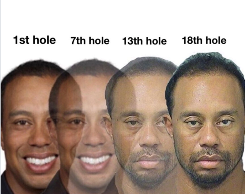 1st hole 7th hole 13th hole 18th hole