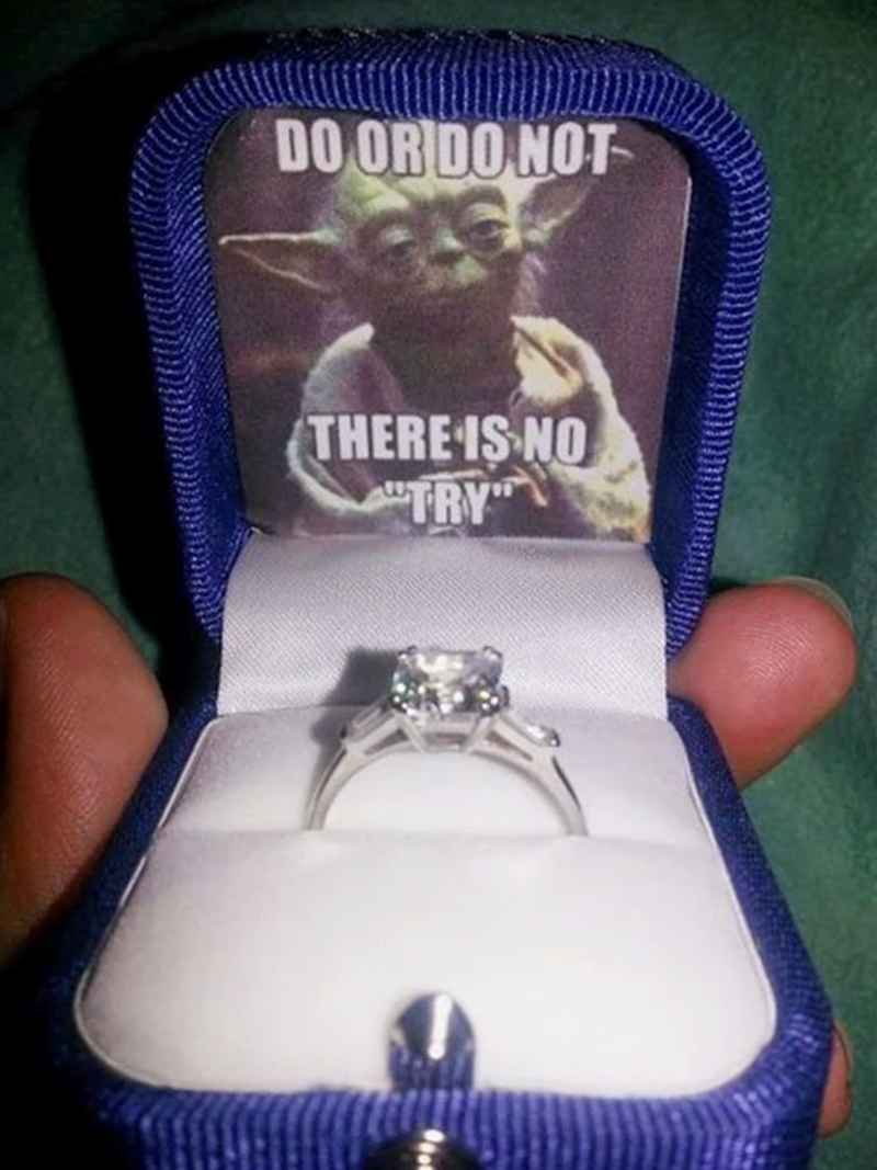 DO OR DO NOT THERE IS NO TRY"