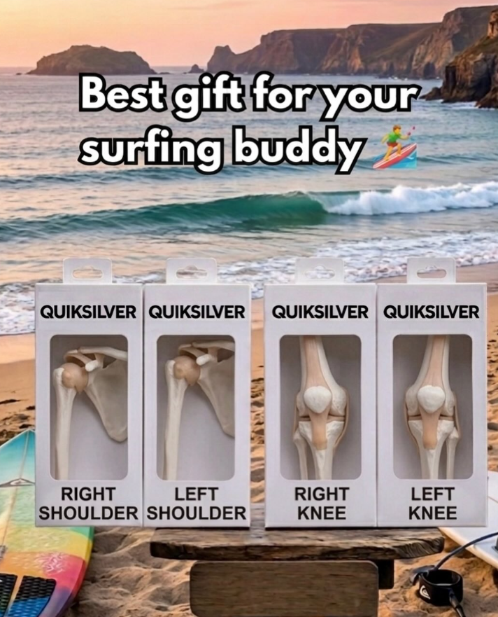 Best gift for your surfing buddy QUIKSILVER QUIKSILVER QUIKSILVER QUIKSILVER RIGHT LEFT SHOULDER SHOULDER RIGHT KNEE LEFT KNEE