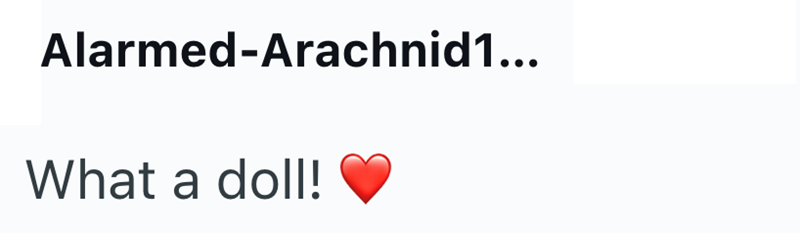 Alarmed-Arachnid1... What a doll!