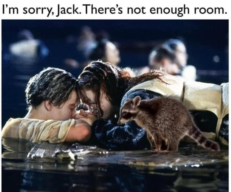 I'm sorry, Jack. There's not enough room.