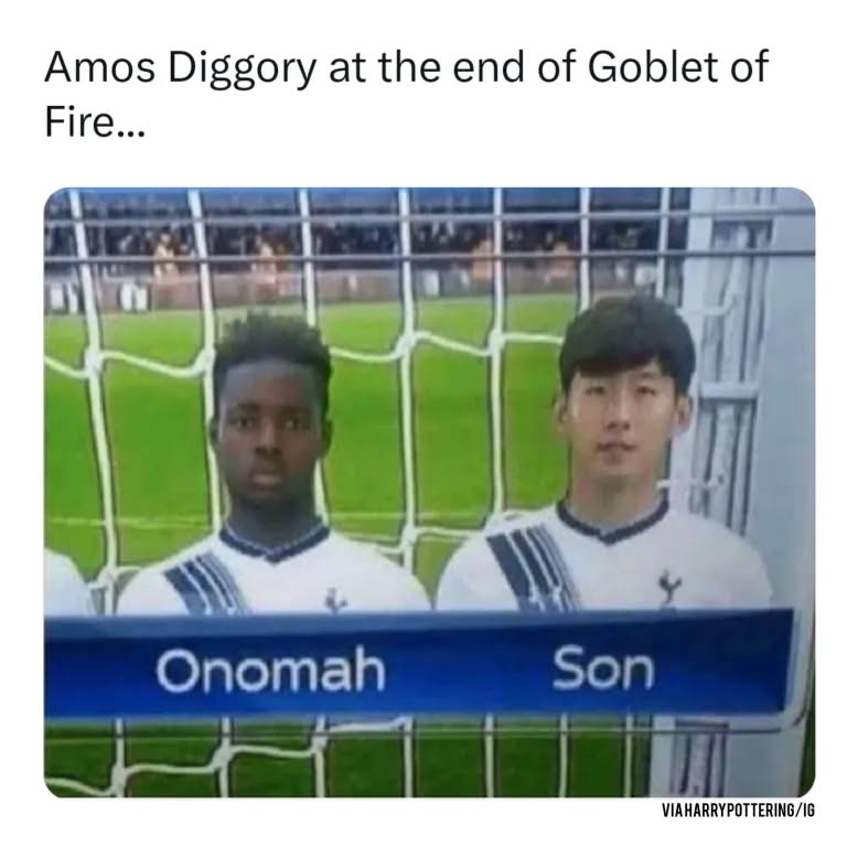 Amos Diggory at the end of Goblet of Fire... Onomah Son VIA HARRYPOTTERING/IG