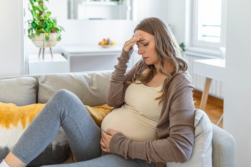 Expectant mother stressed out about her mother-in-law interfering with her birth plans.