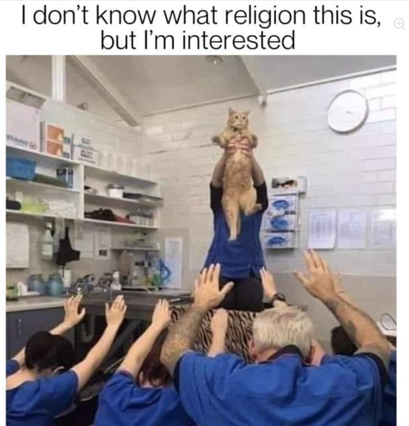 I don't know what religion this is, but I'm interested