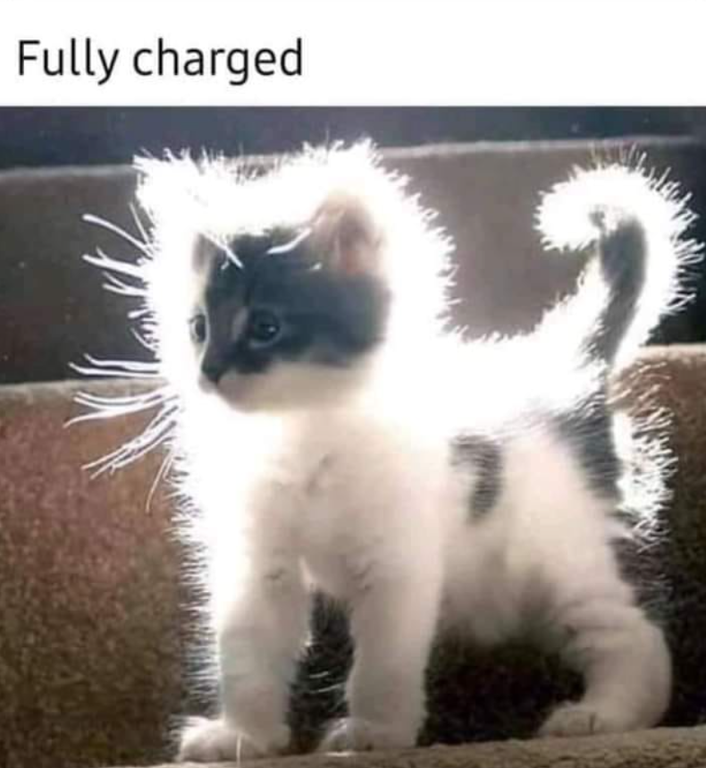 Fully charged