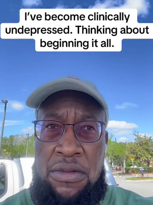 I've become clinically undepressed. Thinking about beginning it all.