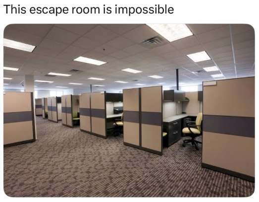 This escape room is impossible