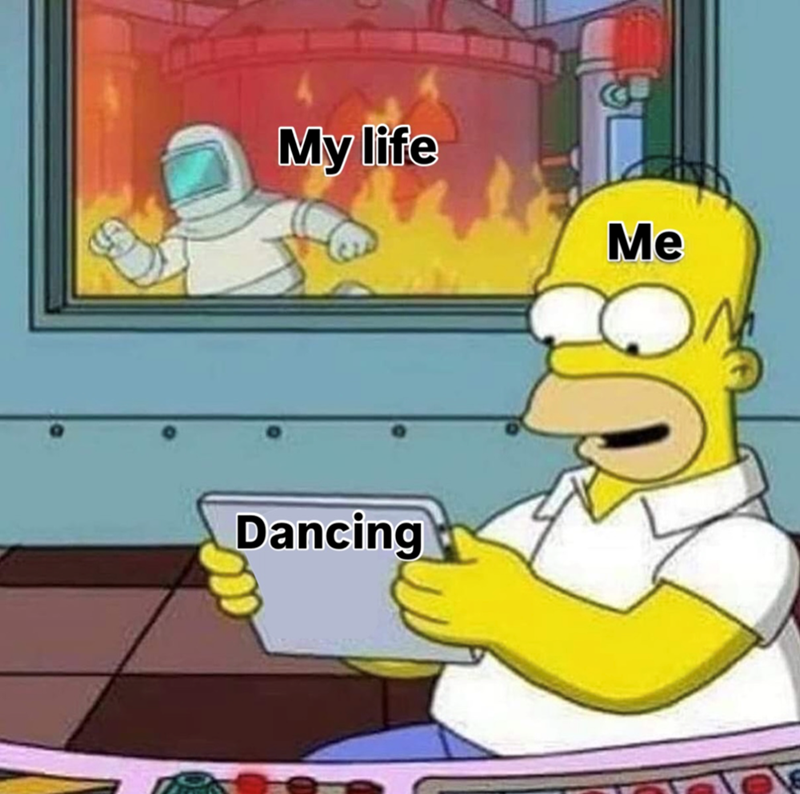 My life Me Dancing