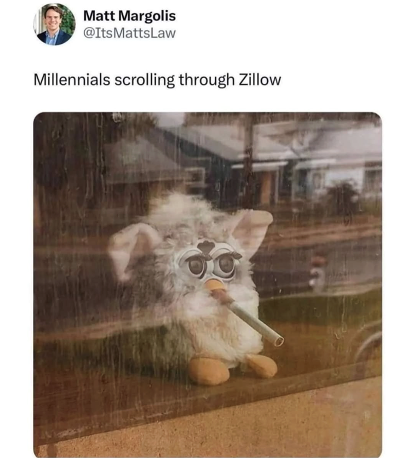 Matt Margolis @ItsMatts Law Millennials scrolling through Zillow