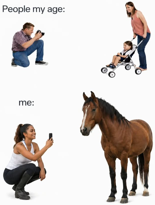 People my age: me: