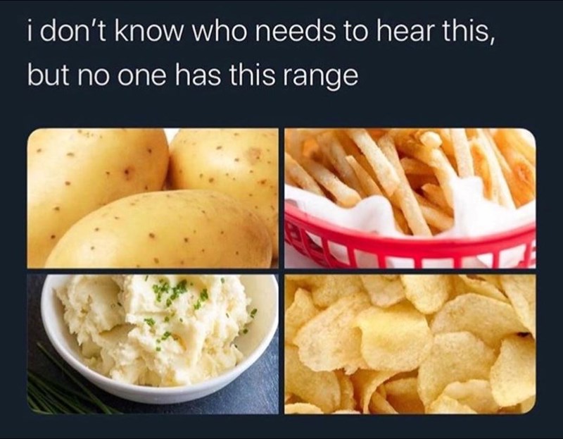 i don't know who needs to hear this, but no one has this range