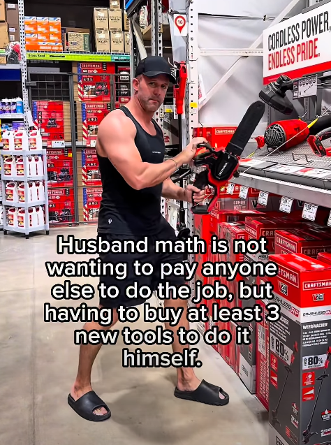 And S SERI CORDLESS POWER ENDLESS PRIDE CRAI Husband math is not wanting to pay anyone else to do the job, but having to buy at least 3 new tools to do it himself. EBOK CRAFTSMAN 120 MEERWACKER 180%