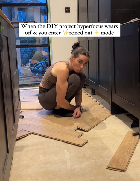 When the DIY project hyperfocus wears off & you enter zoned out mode