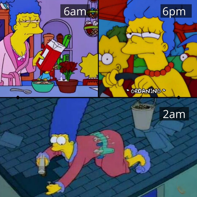 6am 6pm GROANING 2am