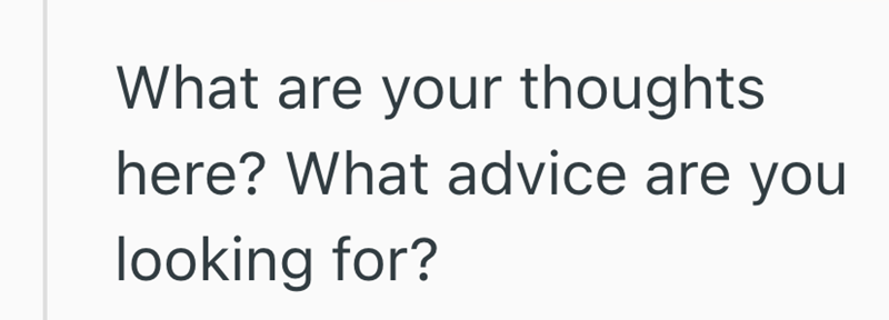 What are your thoughts here? What advice are you looking for?