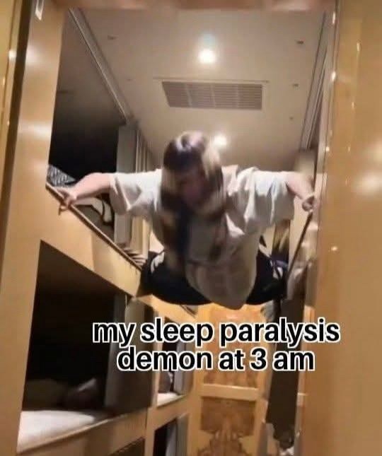 my sleep paralysis demon at 3 am
