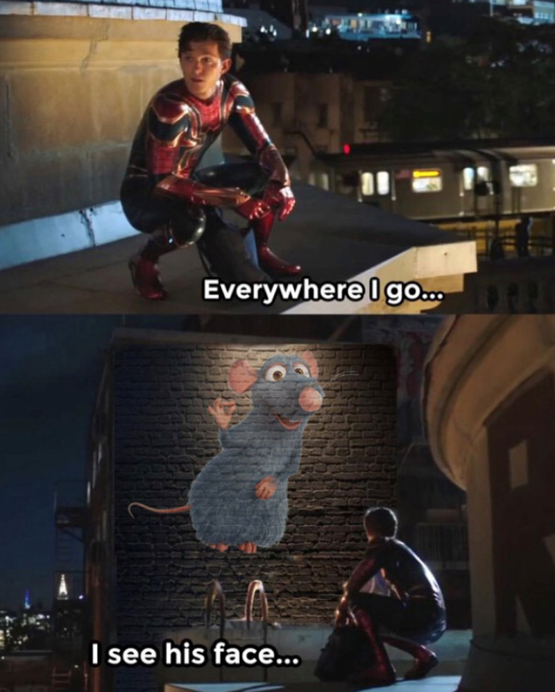 Everywhere I go... I see his face...