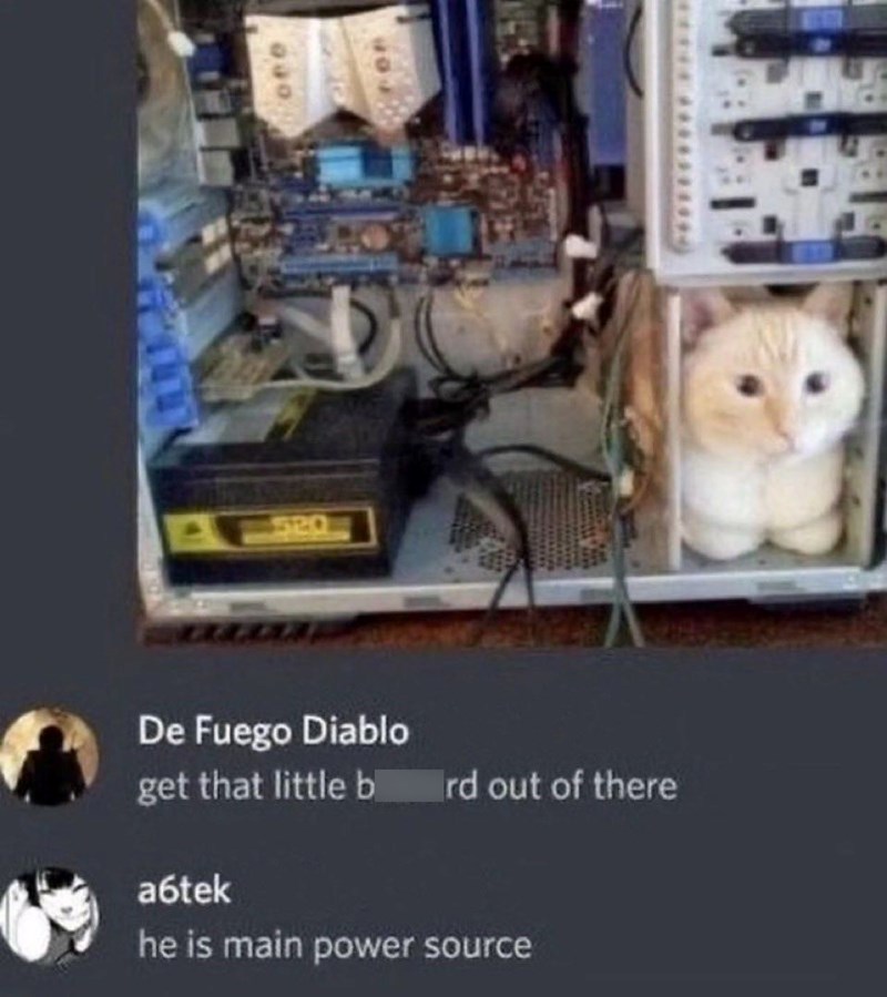 520 De Fuego Diablo get that little b rd out of there a6tek he is main power source