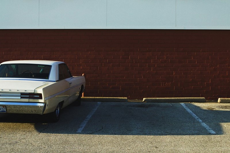 A free parking spot available for a neighbor's use.