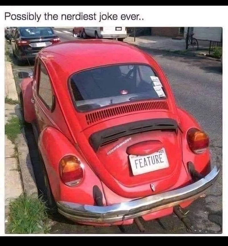 Possibly the nerdiest joke ever.. FEATURE