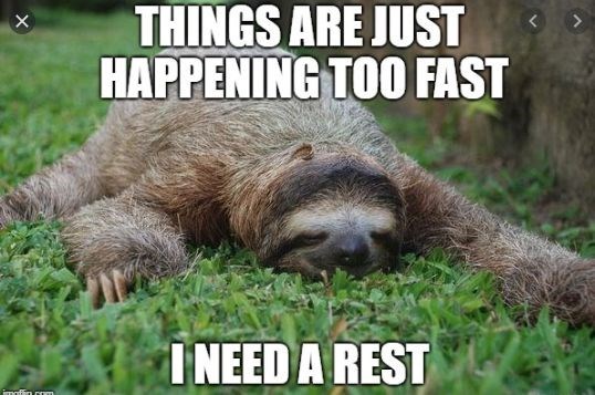 imoffin.com THINGS ARE JUST HAPPENING TOO FAST I NEED A REST