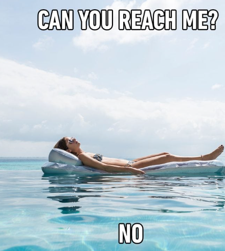 CAN YOU REACH ME? NO