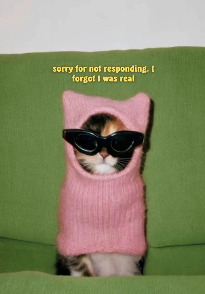 sorry for not responding, I forgot I was real