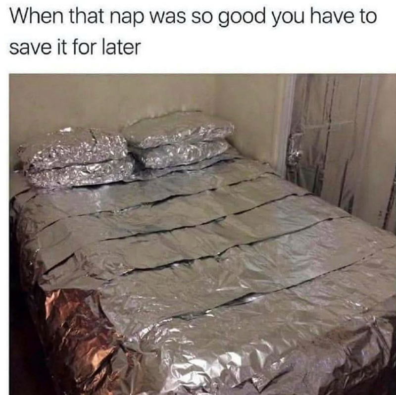 When that nap was so good you have to save it for later