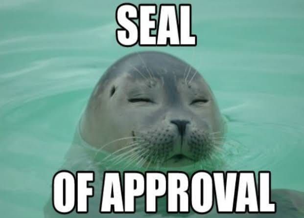SEAL OF APPROVAL