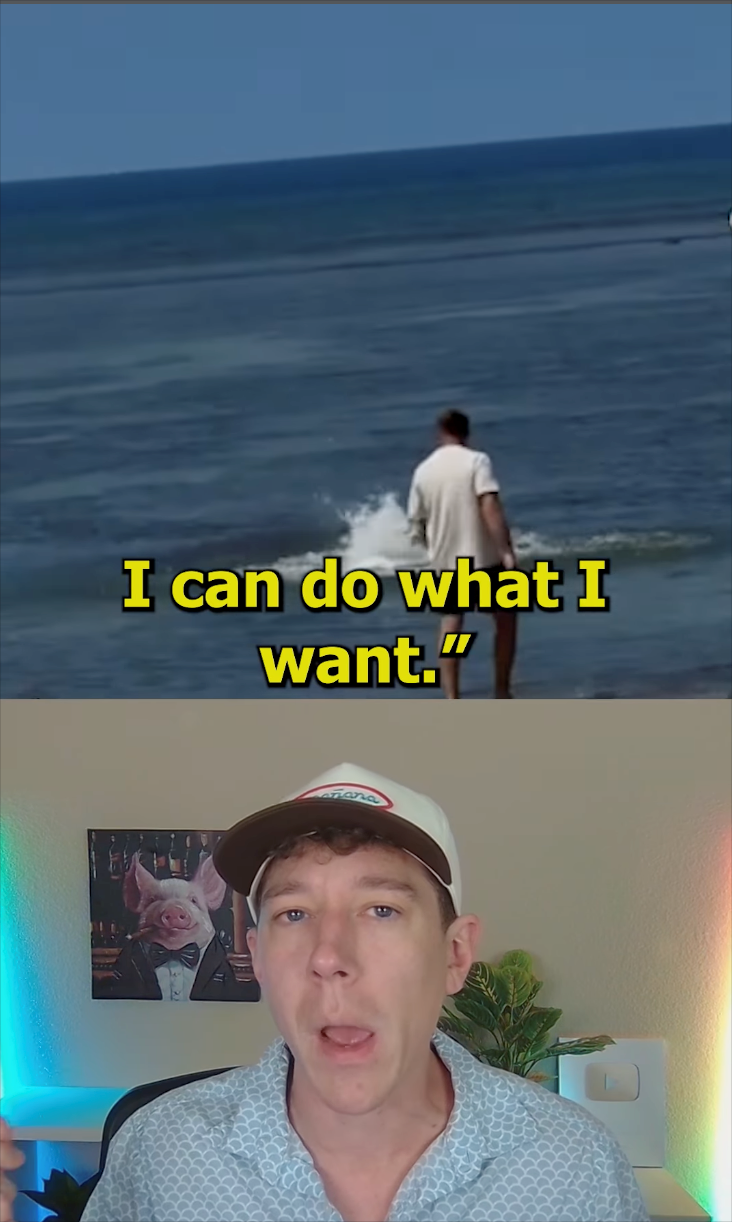 I can do what I want."