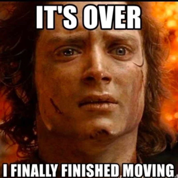 IT'S OVER I FINALLY FINISHED MOVING